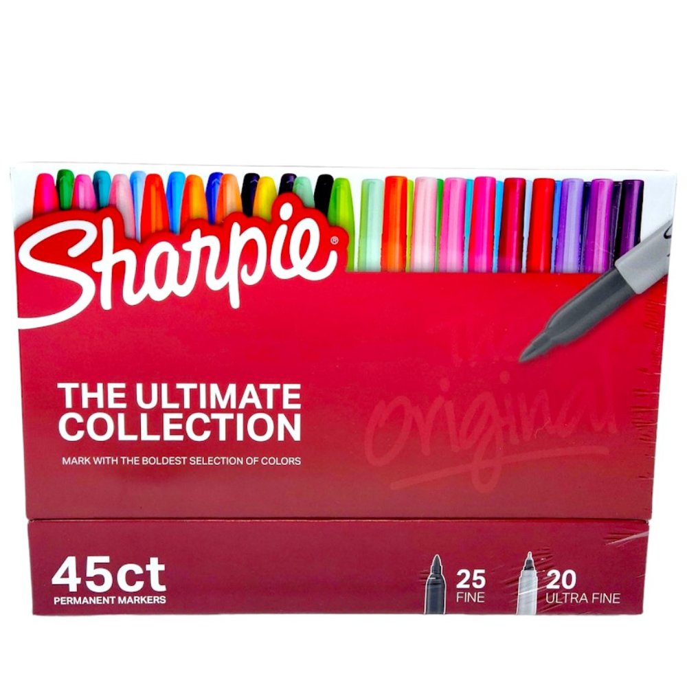 Sharpie Permanent Markers The Ultimate Collection Fine and Ultra Fine